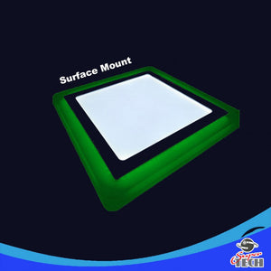 6W 3 Mode Dual Colour Recessed Square Ceiling Led Panel