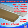 40W 1200MM Tri-Proof LED Batten Linear Tube with IP67 Connector, With Microwave Sensor