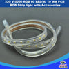 10MM RGB 60 LED/M PCB RGB Strip light 220V IP67 and Accessories