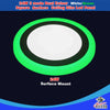 16W & 24W 3 Mode Dual Colour Round Surface Mount Ceiling Led Panel