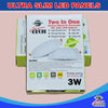 3W LED Recessed Round Ceiling Flat Panel Down Light With Driver