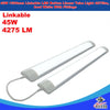 45W 1500mm Linkable LED Batten Linear Tube Light 4275lm, Cool White With Fittings