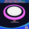 16W & 24W 3 Mode Dual Colour Round Surface Mount Ceiling Led Panel