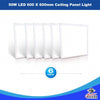 6 X 50W LED 595 X 595mm Ceiling Panel Light Office