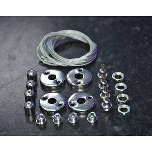 SUSPENSION MOUNTING WIRE HANGING FIXING KIT FOR LED CEILING PANEL 600mm X 600mm